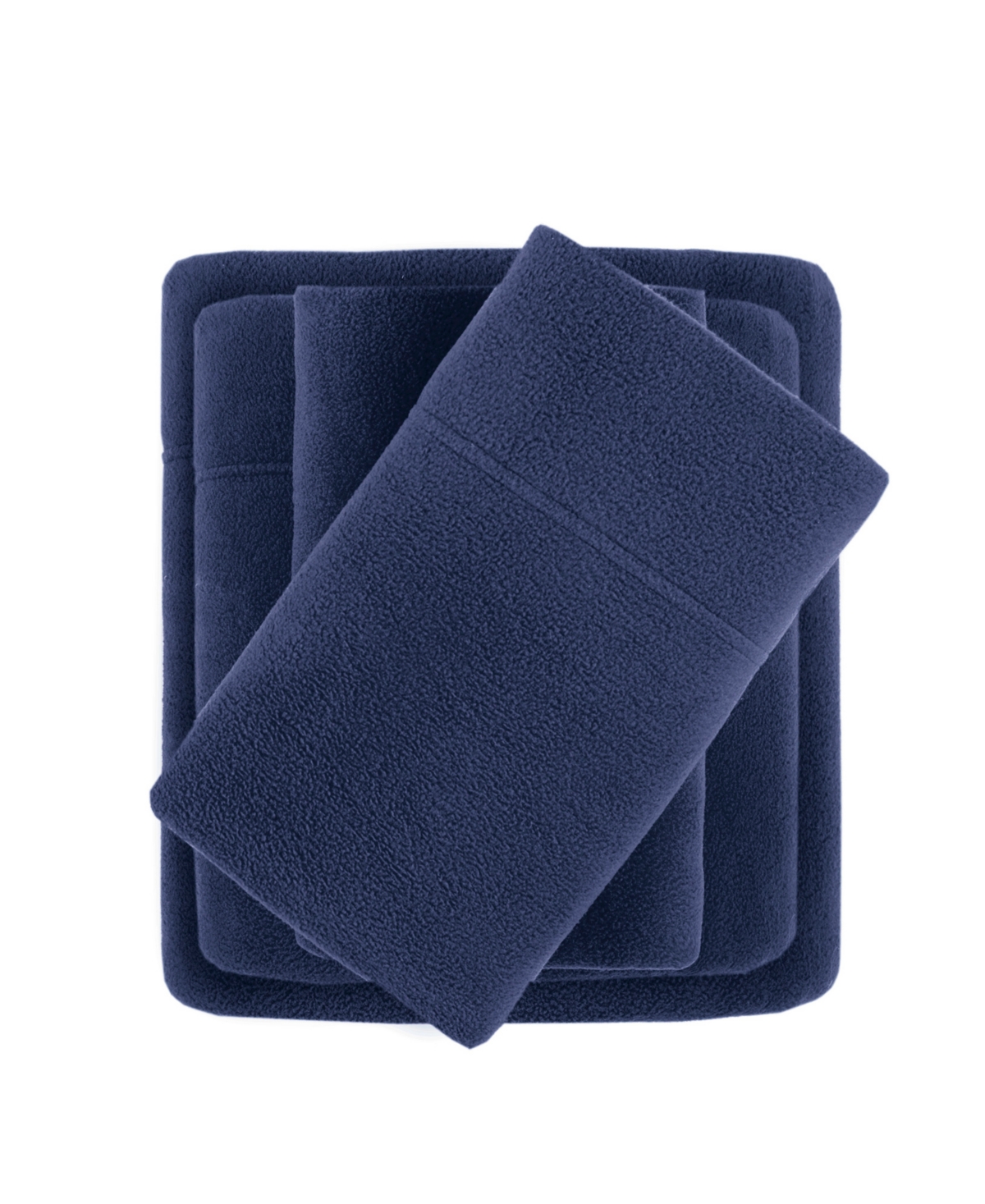 SLEEP PHILOSOPHY MICRO-FLEECE 4-PC. SHEET SET, QUEEN 