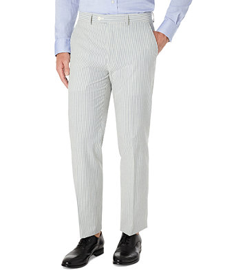Lauren Ralph Lauren Men's UltraFlex Classic-Fit Seersucker Cotton Pants ...