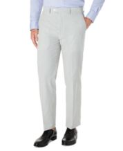 Louis Raphael Men's Modern-Fit Linen-Blend Flat-Front Dress Pant