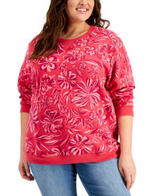 macys plus size hoodies
