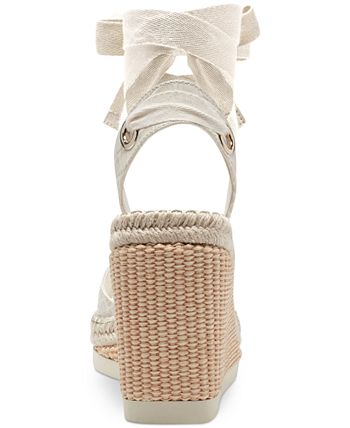 Vince Camuto Women's Bendsen Ankle Wrap Wedge Sandals & Reviews ...