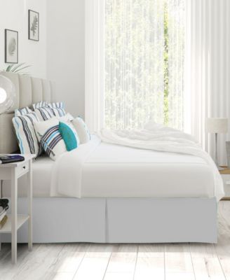 Nestl Premium 14" Tailored Drop Bedskirt, Full XL