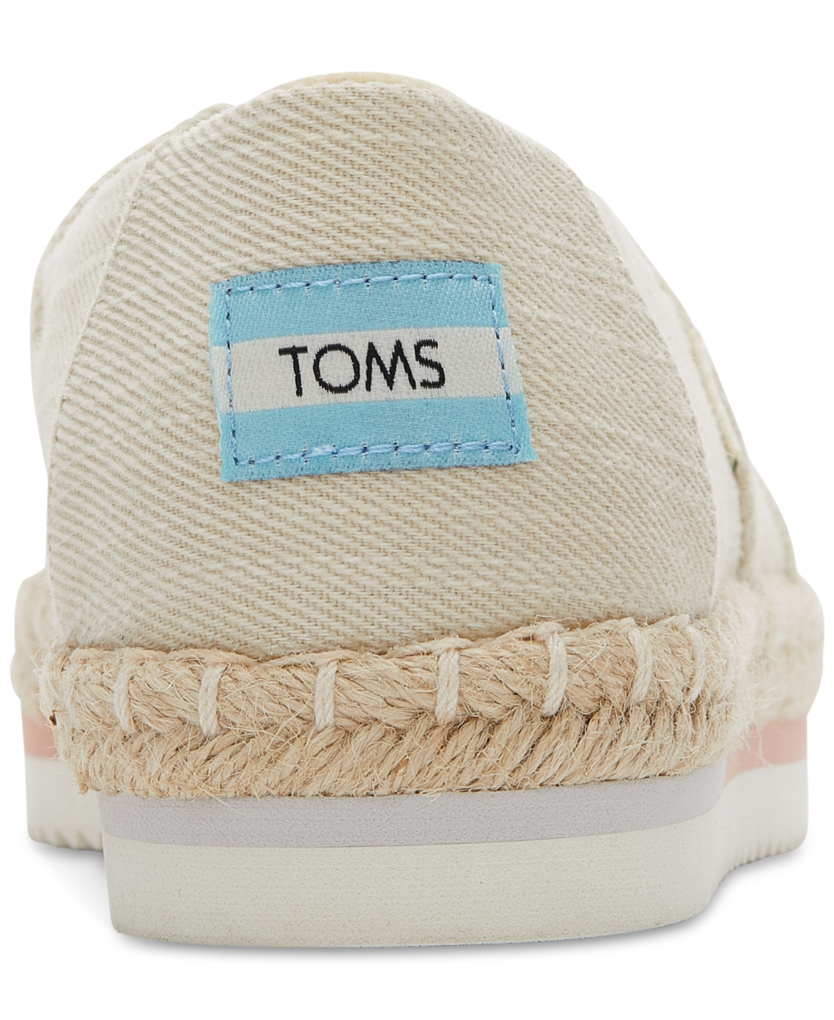 Shop Toms Women's Alpargata Platform Espadrille Slip-ons In Natural Heavy Twill