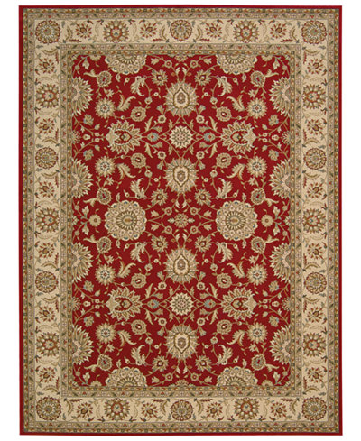 Nourison Persian King PK02 Red Area Rugs