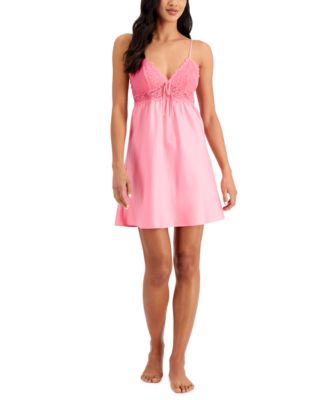 Chemise Femme Décolletée épaule Tombante (Off-the-shoulder) INC International Concepts - Rose, Taille 6 (M Petites) - Occasion TB