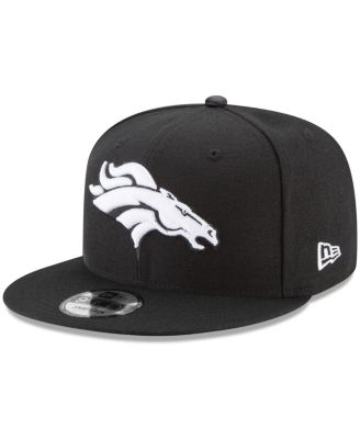 New Era Men's Black Denver Broncos B-Dub 9Fifty Adjustable Hat - Macy's