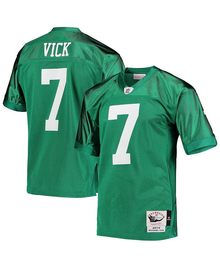 Women's Eagles Gold & Kelly Vapor Throwback Jersey - All Stitched