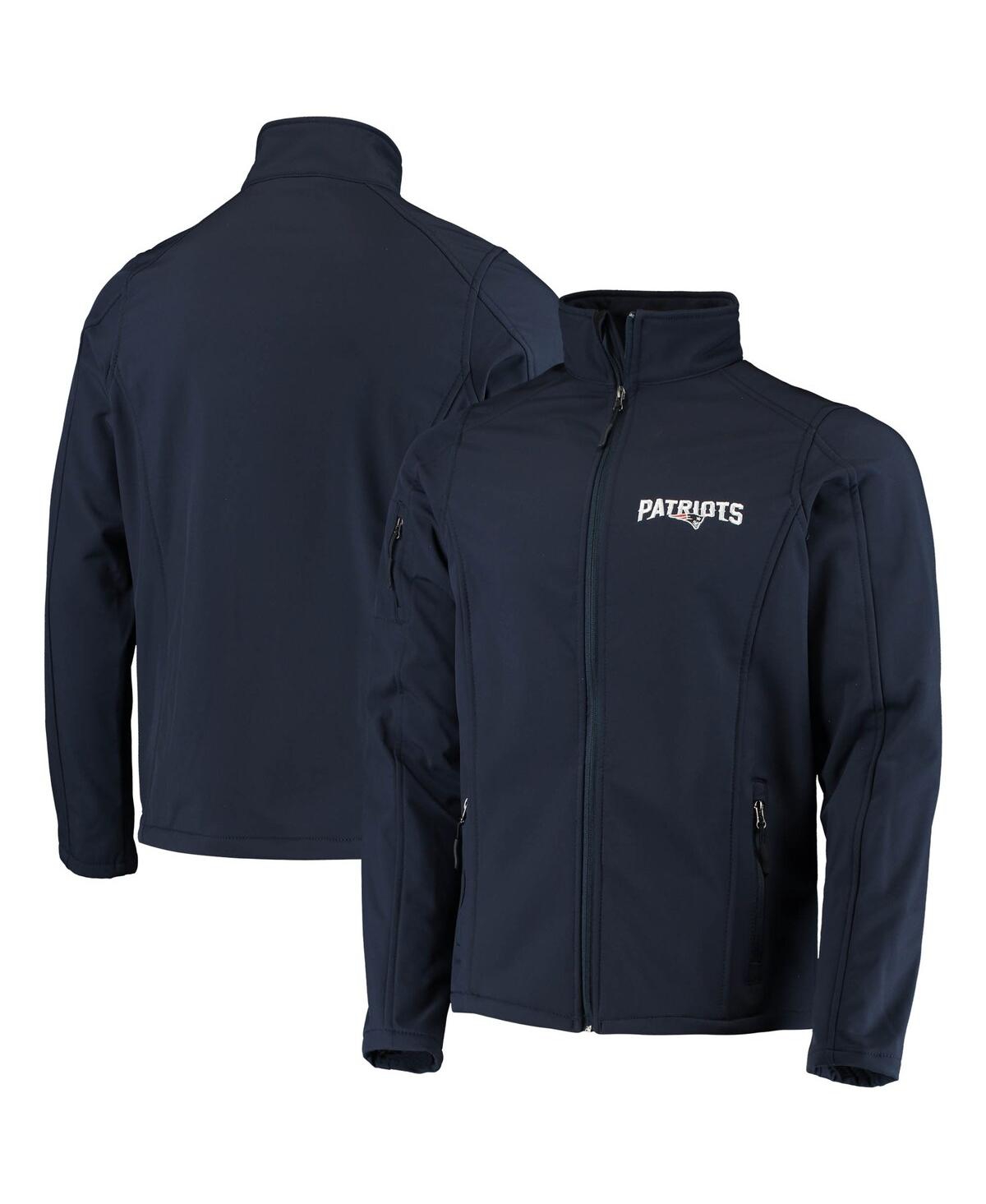 Men's Dunbrooke Navy New England Patriots Sonoma Softshell Full-Zip Jacket - Navy
