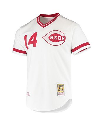 Mitchell & Ness Cincinnati Reds Pete Rose Men's Authentic Mesh Batting  Practice V-Neck Jersey - Macy's
