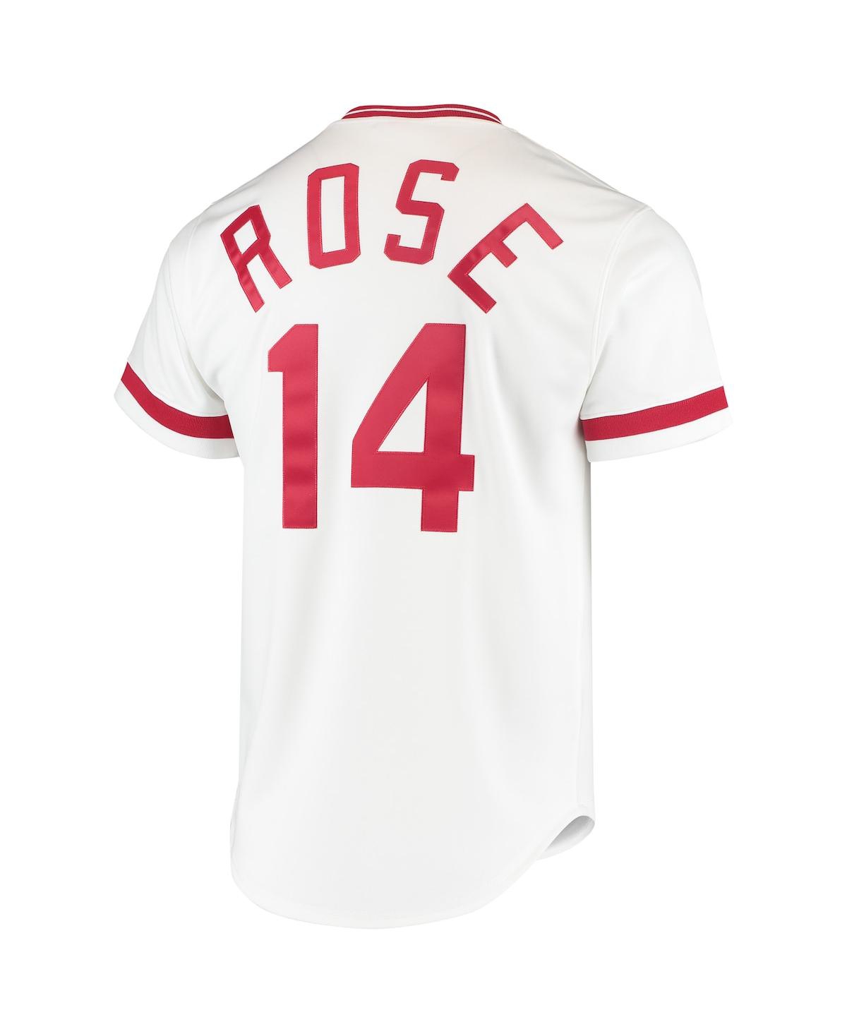 Pete Rose Cincinnati Reds Mitchell & Ness Cooperstown Collection Authentic  Jersey - Gray