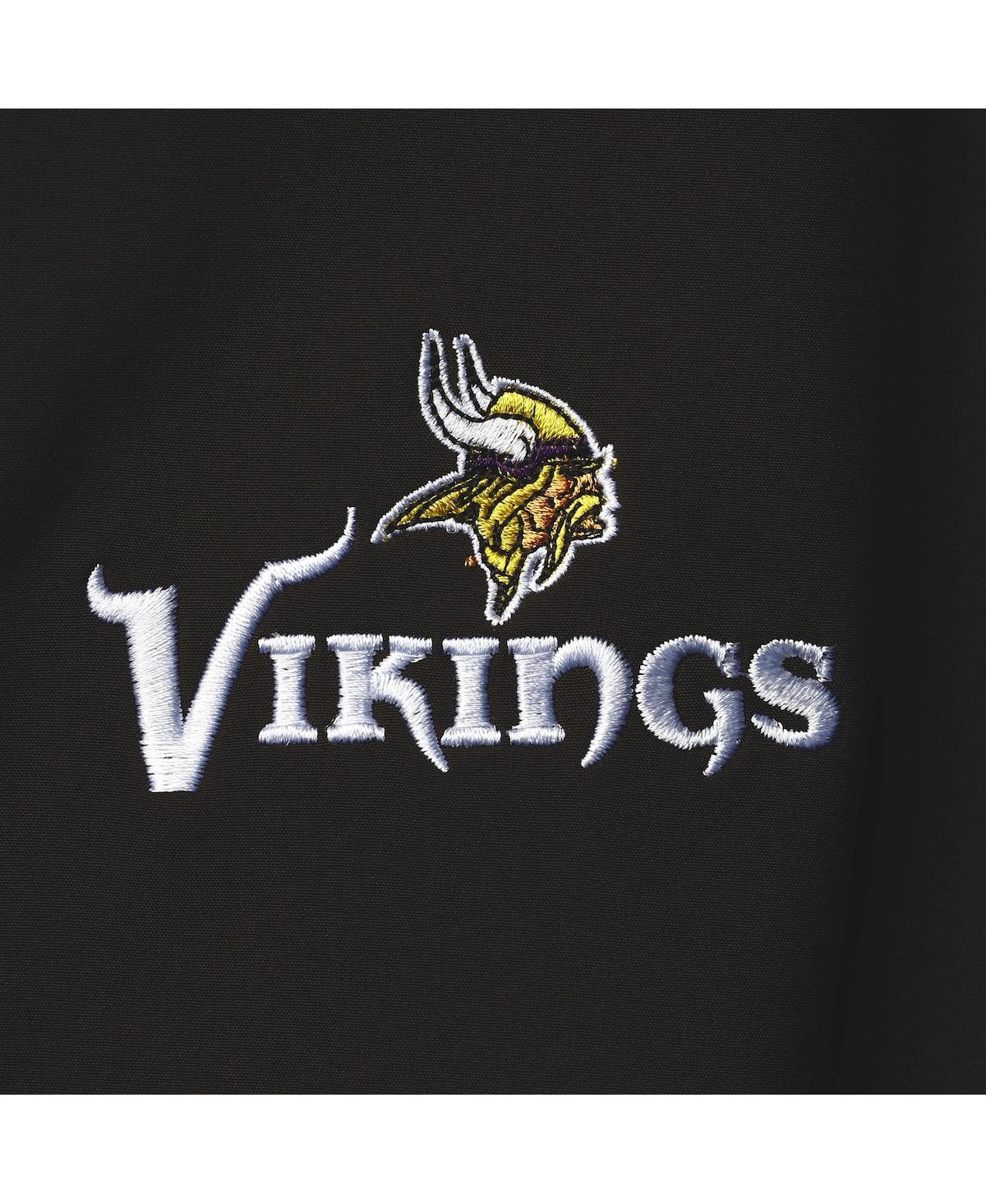 Men's DunbrookeMinnesota Vikings Sonoma Softshell Full-Zip Jacket - Black