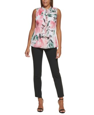 dkny floral top