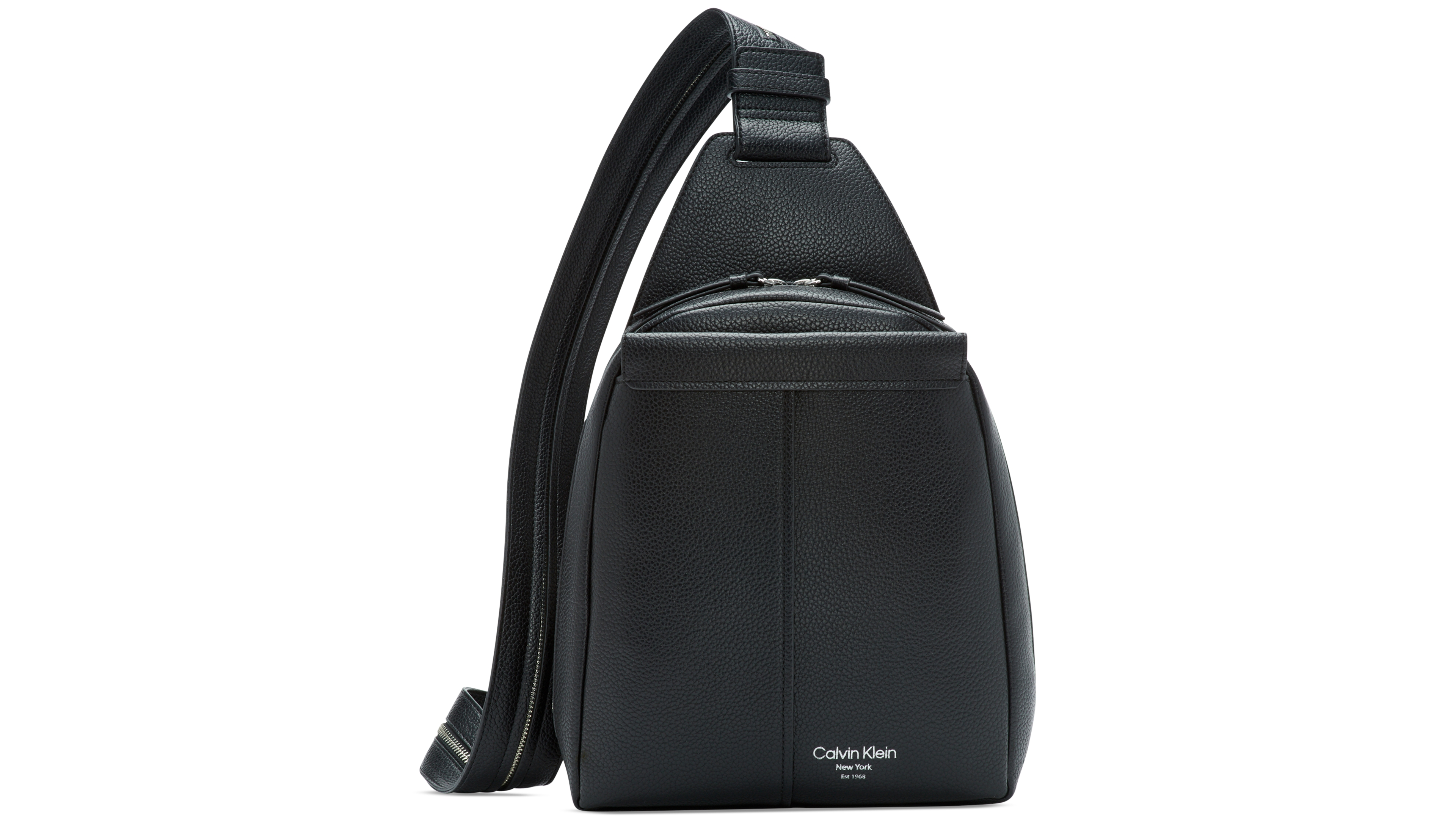 Calvin Klein Millie Convertible Leather Sling Bag, Backpack