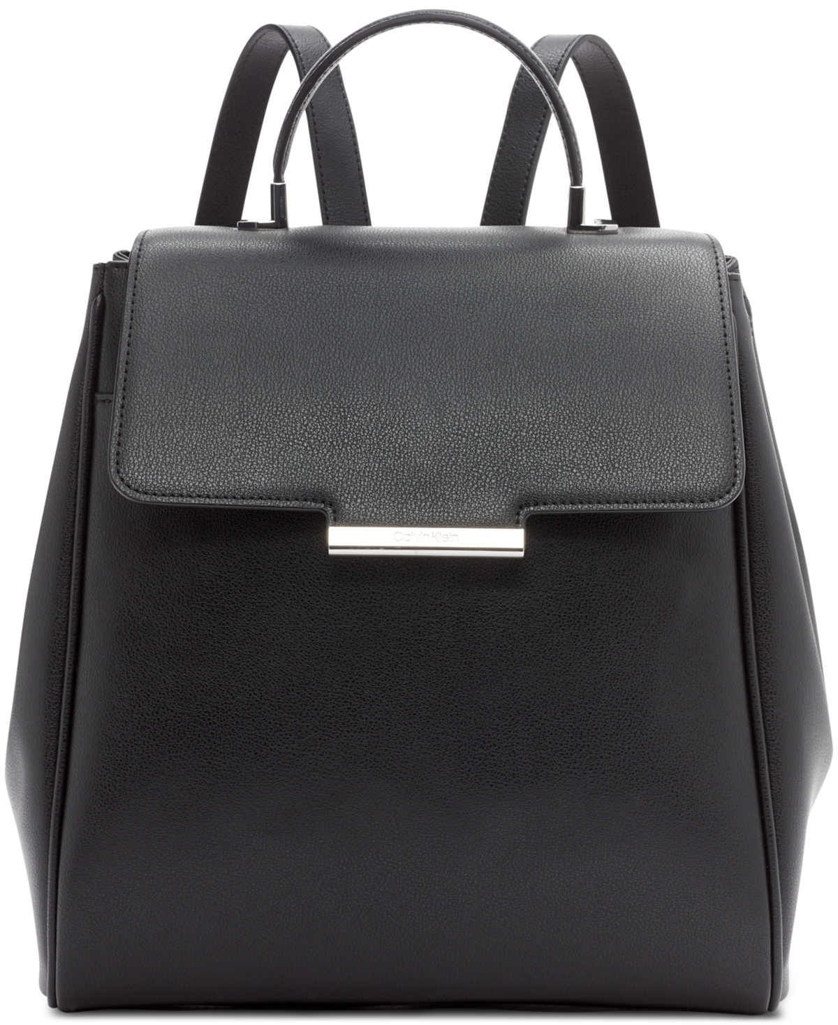 Calvin Klein Nolan Backpack In Black/silver ModeSens
