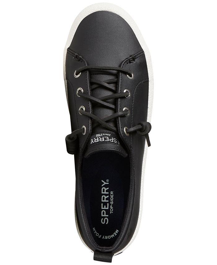 Sperry crest sale vibe black
