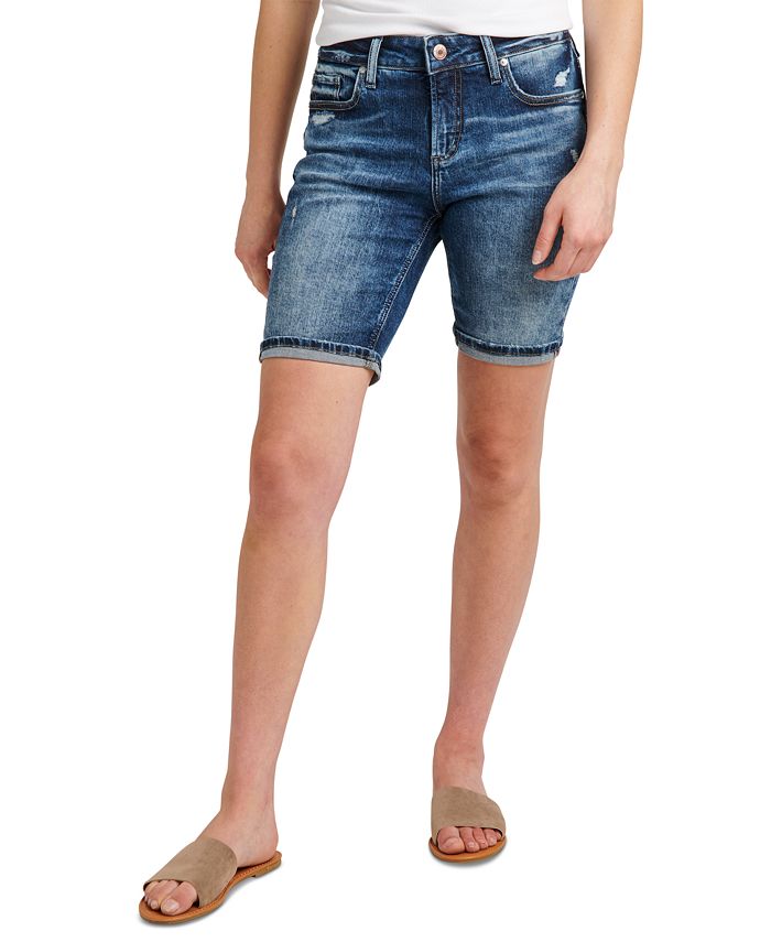 Womens bermuda shorts at macys shop