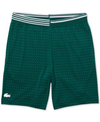 Lacoste - Men's Houndstooth-Print Breathable Shorts
