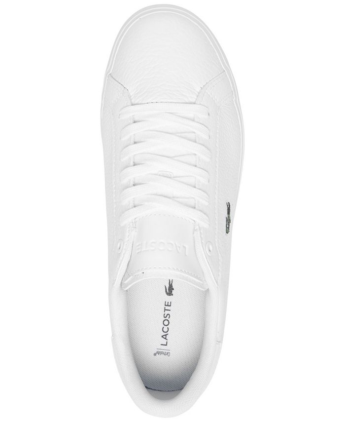 Lacoste Women's Powercourt Casual Sneakers from Finish Line Macy's