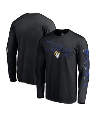 : Fanatics Men's Charcoal Los Angeles Rams Long Sleeve T-Shirt :  Sports & Outdoors