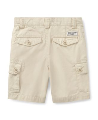 Toddler and Little Boys Stretch Twill Cargo Short