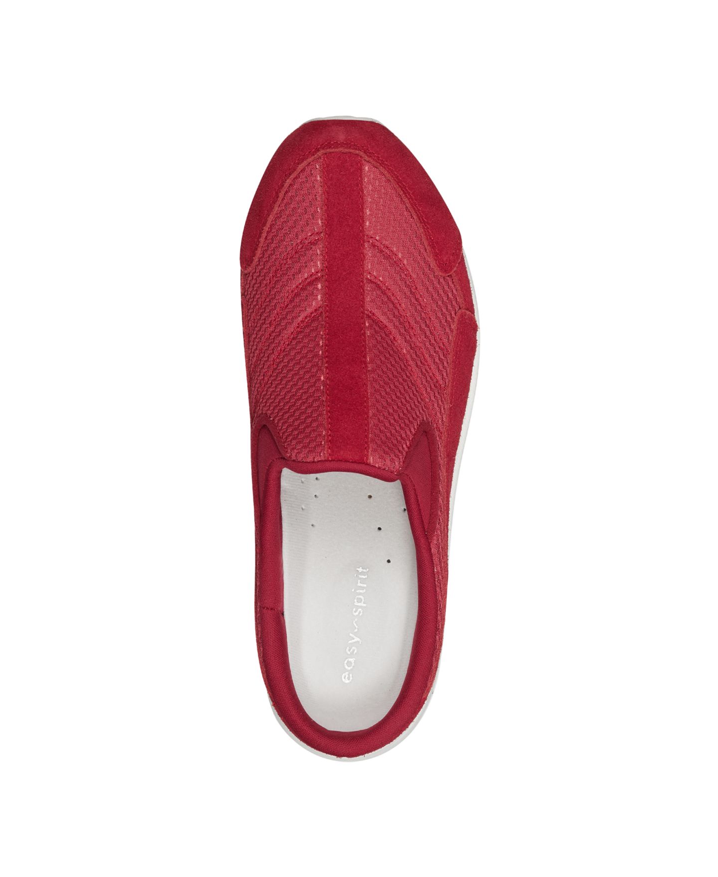 Женские кроссовки Easy Spirit Traveltime Slip-On Mule Walking, цвет: Красный — фото 4