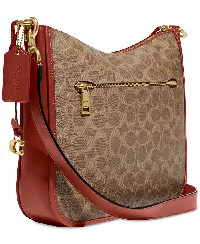 COACH Coated Canvas Signature Chaise Crossbody Macy's