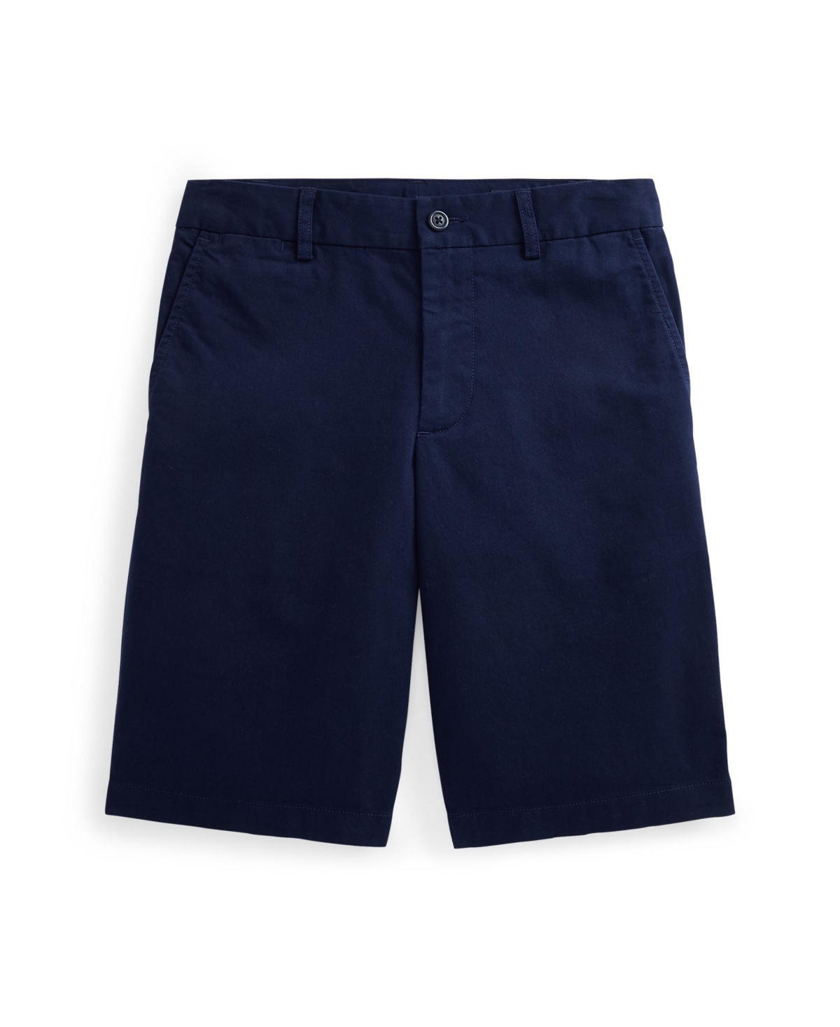 Polo Ralph Lauren Kids' Big Boys Straight Fit Stretch Twill Short In Aviator Navy