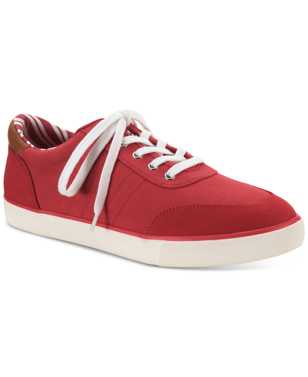 Club Room Men's Stripe LaceUp Sneakers, Created for Macy's Men's Shoes