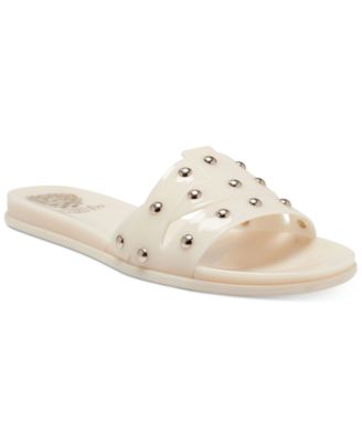 vince camuto jelly studded sandals