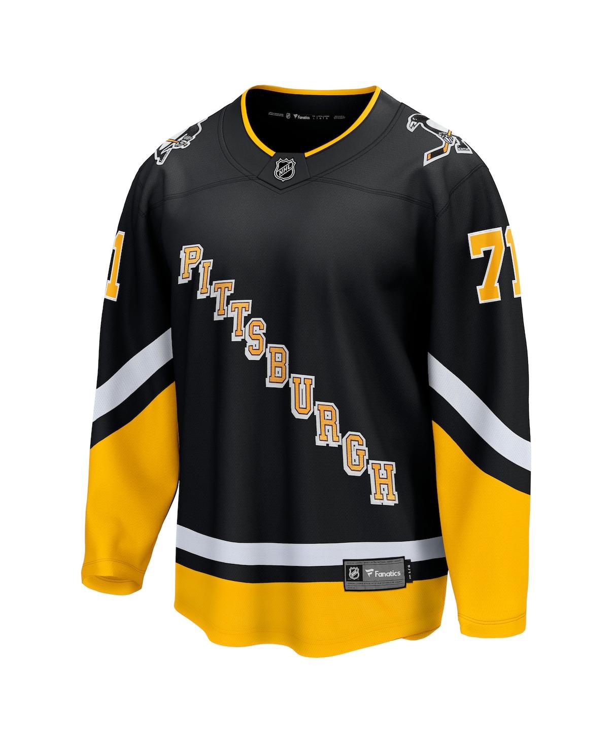 Men's Fanatics Evgeni MalkPittsburgh Penguins 2021/22 Alternate Premier Breakaway Player Jersey - Black