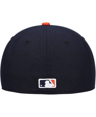 Men's Navy Detroit Tigers Authentic Collection On-Field Road 59FIFTY Fitted Hat