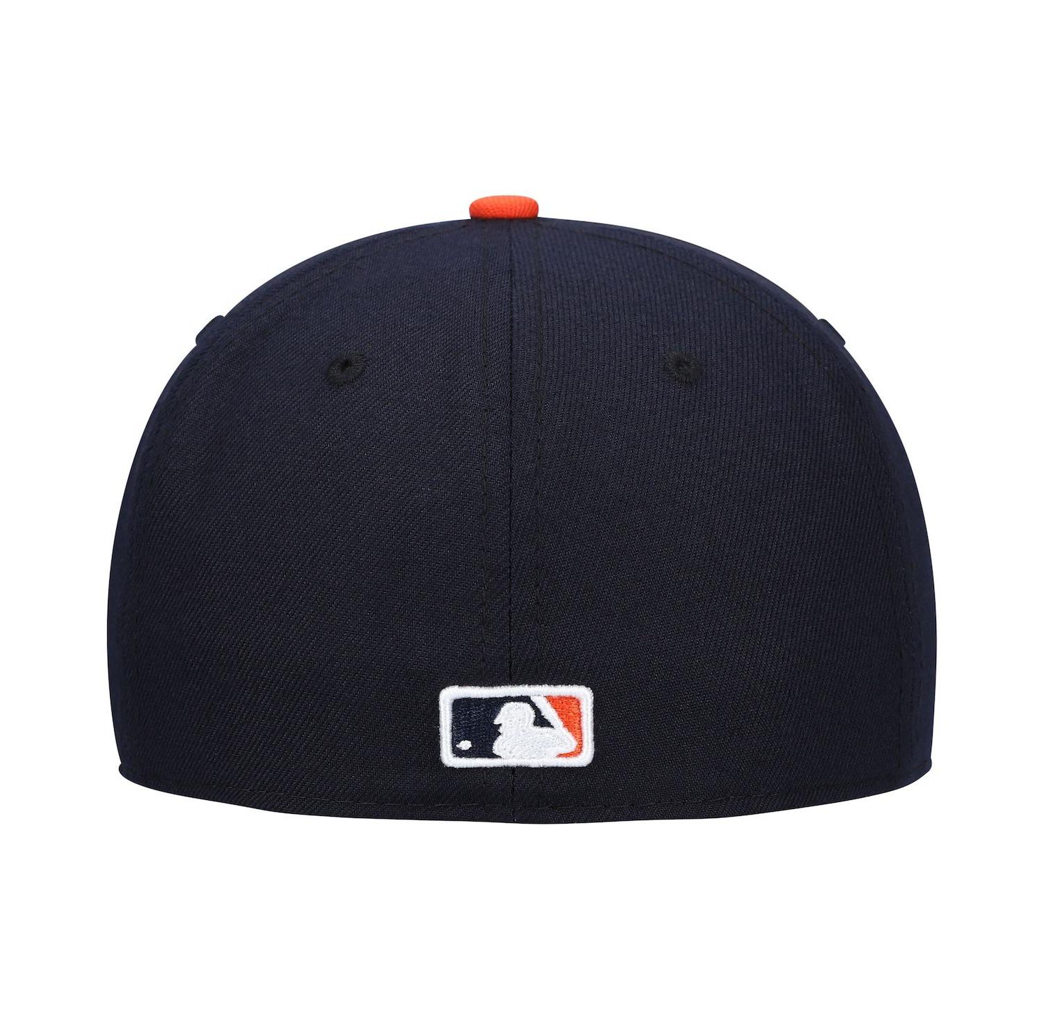 Men's Navy Detroit Tigers Authentic Collection On-Field Road 59FIFTY Fitted Hat