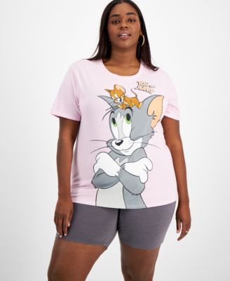Love Tribe - Trendy Plus Size Tom & Jerry T-Shirt