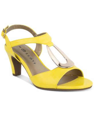 yellow heels macy's