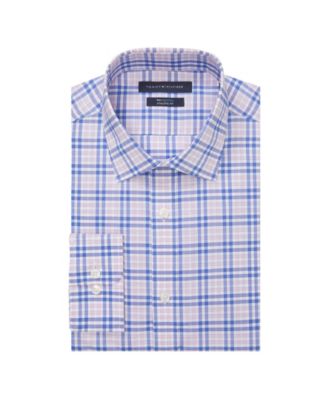 tommy hilfiger men's athletic fit dress shirt