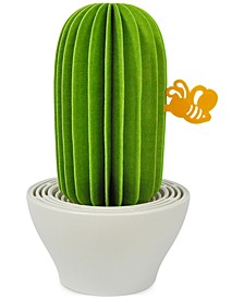 Natural Water Non-Electric Personal Cactus Humidifier, Light Green