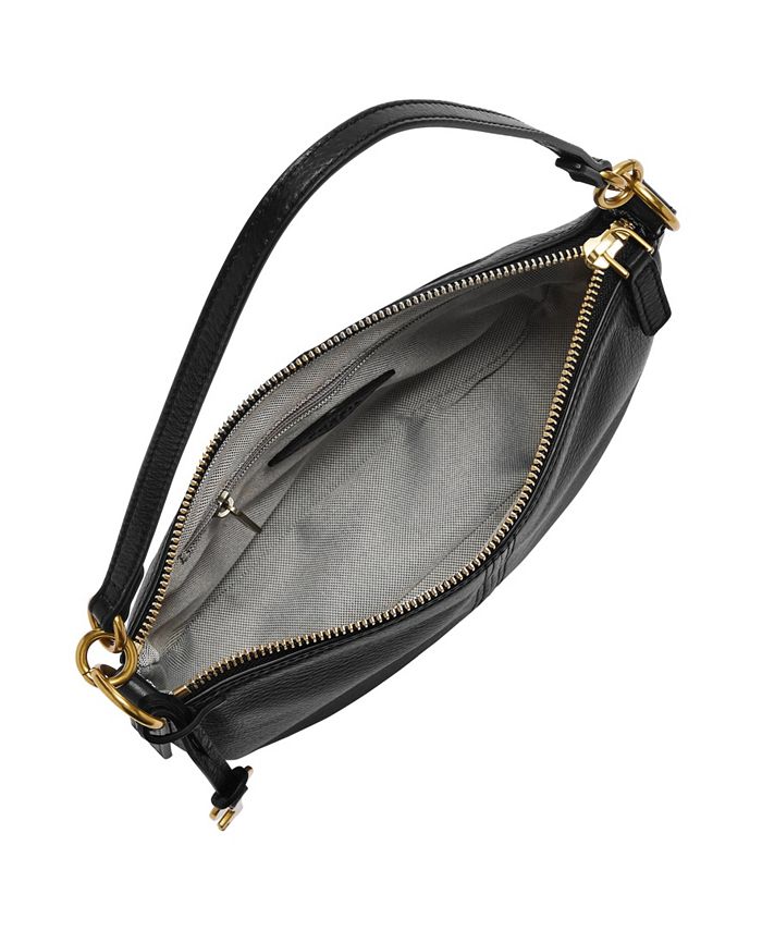 Fossil Women's Jolie Leather Baguette Bag & Reviews - Handbags ...
