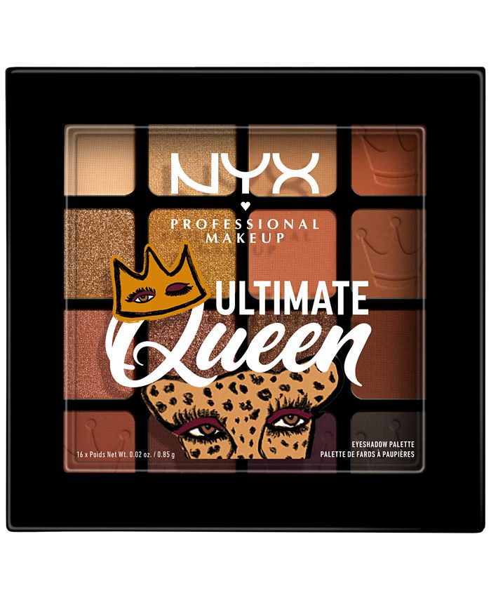 - Palette Professional NYX Queen Macy\'s Ultimate Eyeshadow Makeup