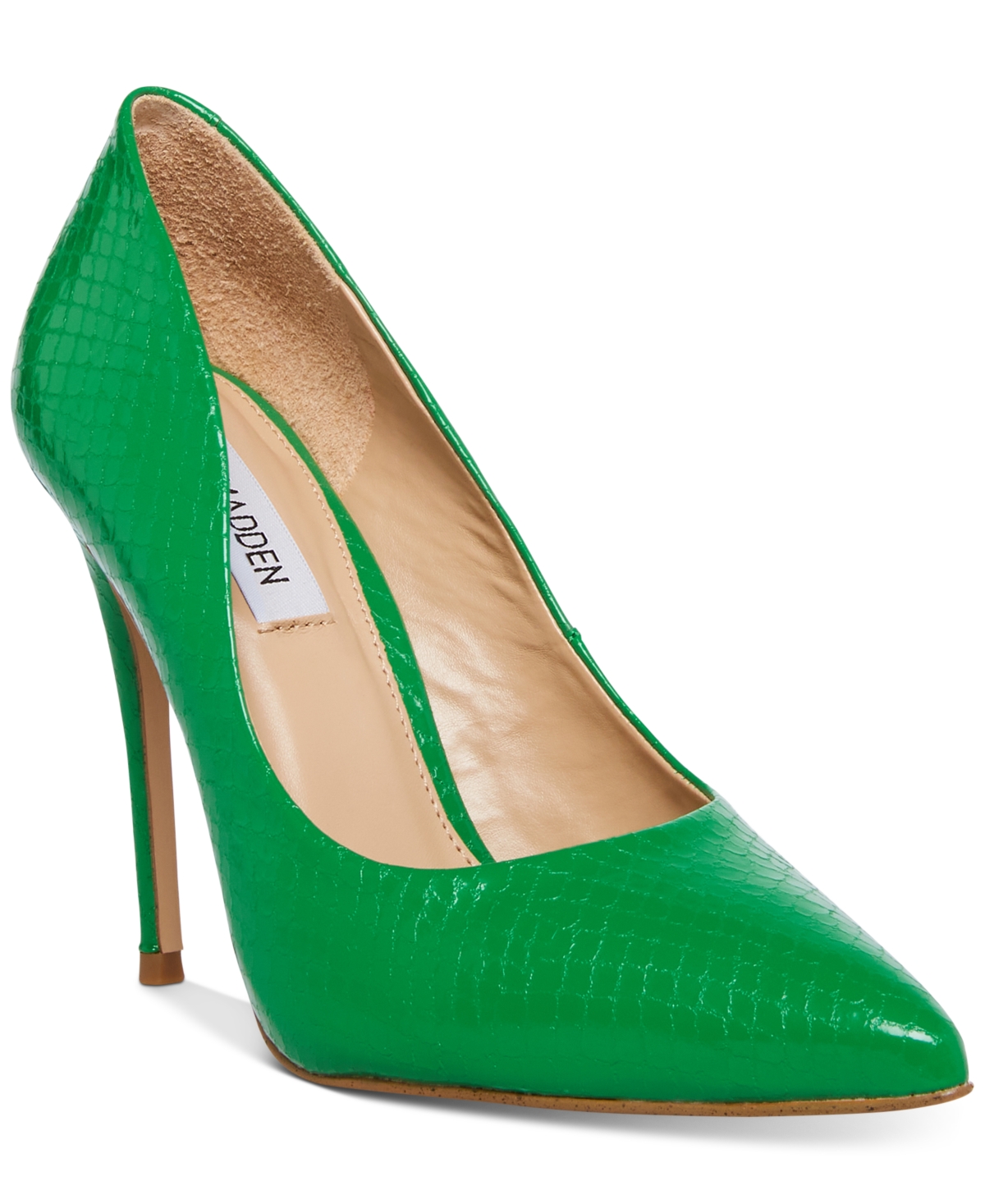 Steve Madden Daisie Pumps In Green Snake ModeSens