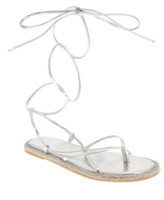 Photo 1 of BCBGeneration Women's Tarin Lace-Up Flat Sandal- SIZE 6.5