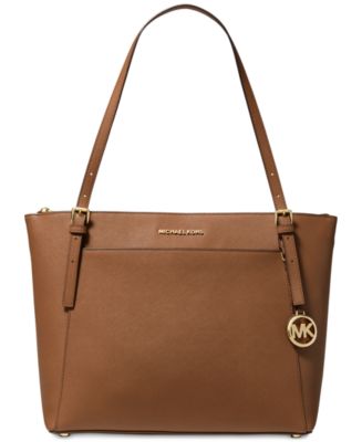 Voyager Small Saffiano Leather Tote