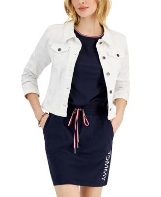 hilfiger white jacket