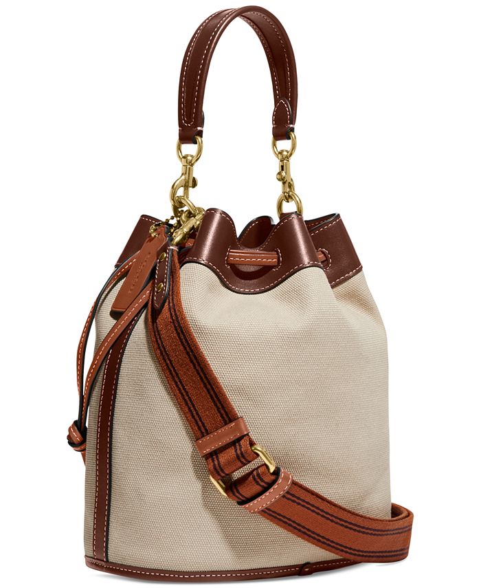 COACH Badge Field Bucket Bag Macy's