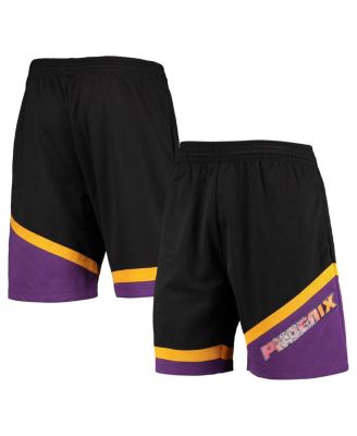 Men's Black Phoenix Suns Hardwood Classics 75th Anniversary Swingman Shorts