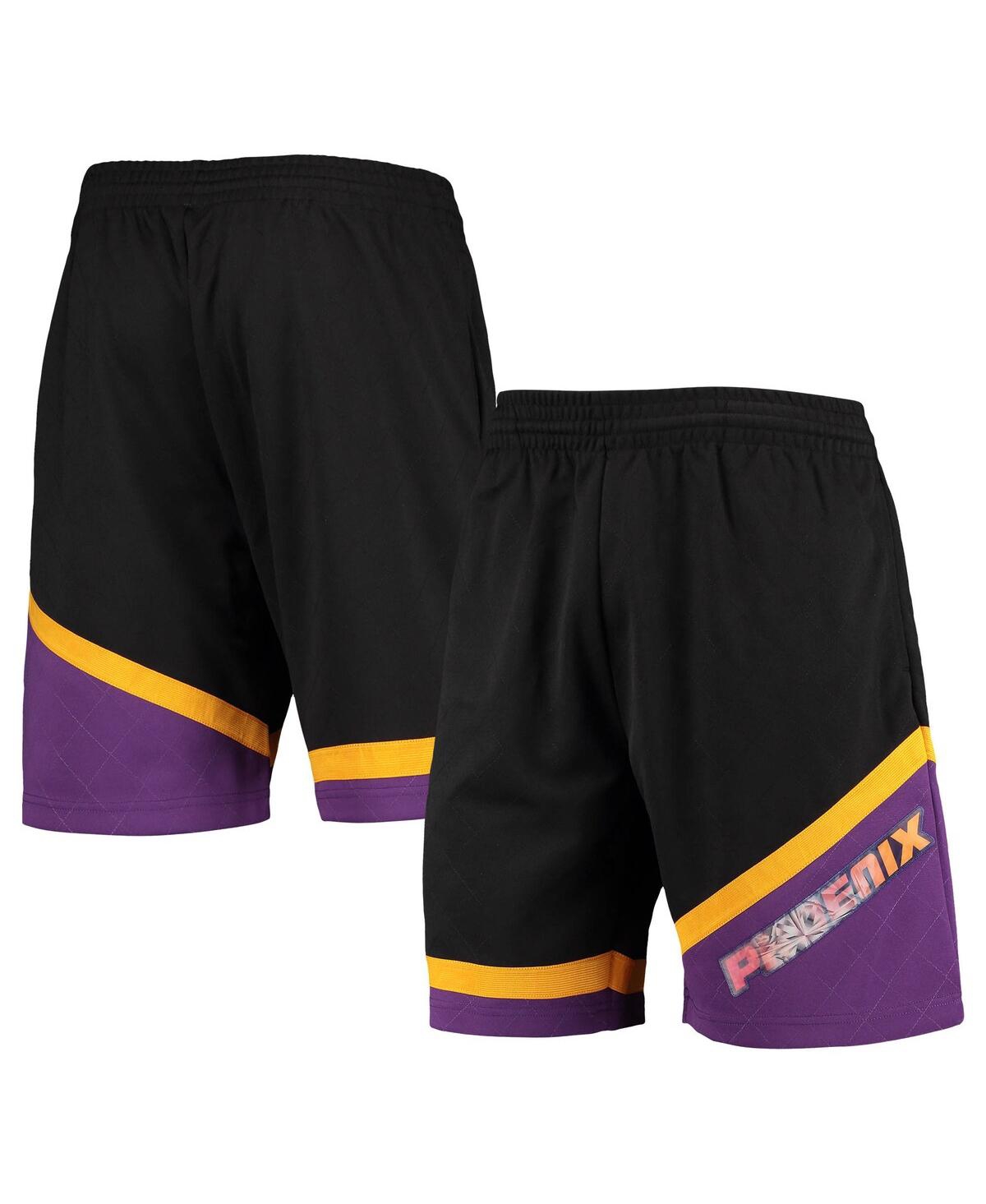 Men's Mitchell & NessPhoenix Suns Hardwood Classics 75th Anniversary Swingman Shorts - Black