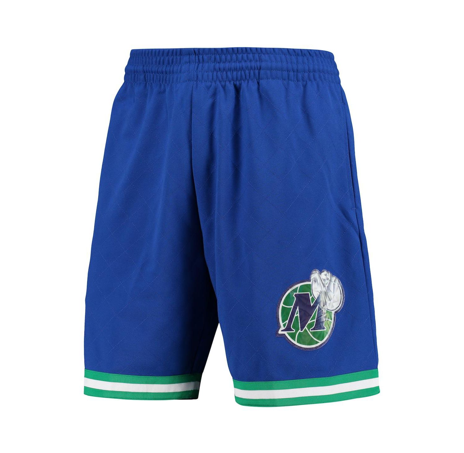 Men's Blue Dallas Mavericks 1998 Hardwood Classics 75th Anniversary Swingman Shorts