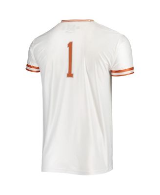 Men's White Texas Longhorns Basketball Jersey