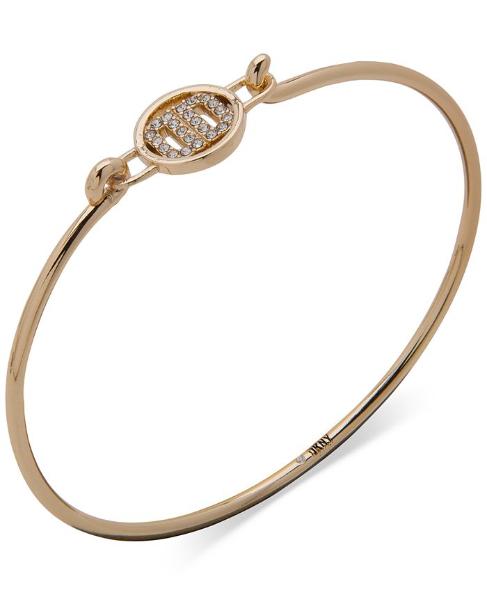 Dkny bangle discount gold