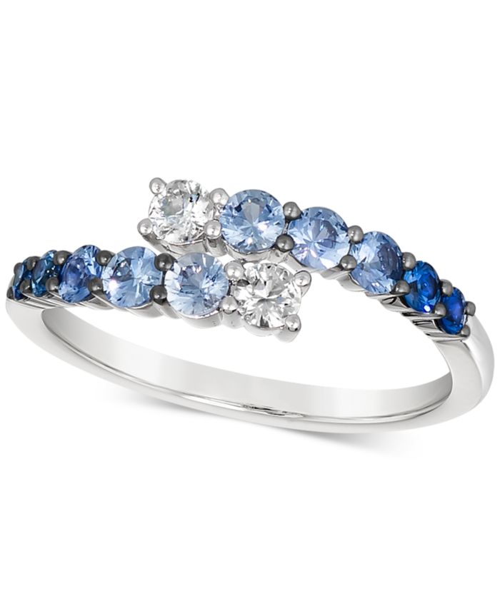 Le Vian Denim Ombr&eacute; (5/8 ct. t.w.) & White Sapphire (1/5 ct. t.w.)
