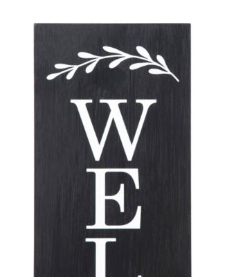 30" Double Sided Solid Boxed 'Welcome to our PORCH' Porch Sign